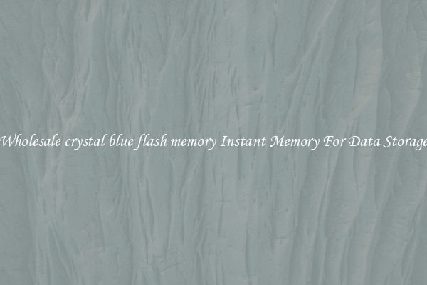 Wholesale crystal blue flash memory Instant Memory For Data Storage