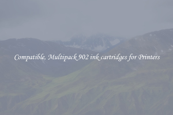 Compatible, Multipack 902 ink cartridges for Printers