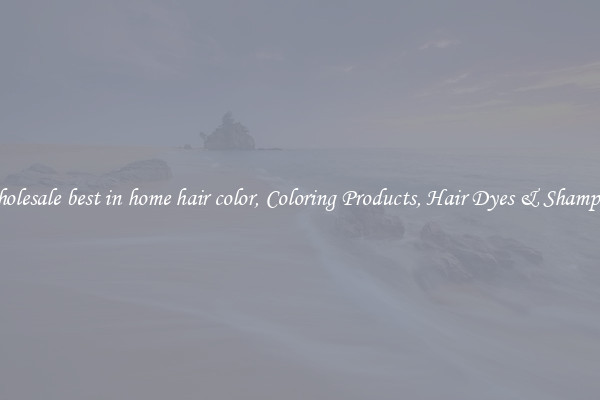 Wholesale best in home hair color, Coloring Products, Hair Dyes & Shampoos